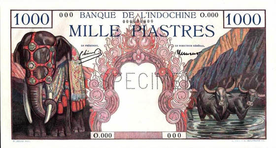 1000 piastres 1948