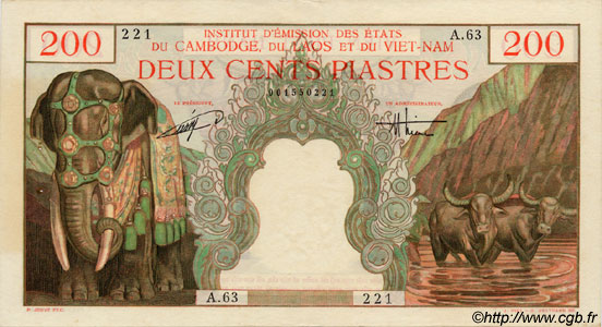 200 piastres Vietnam