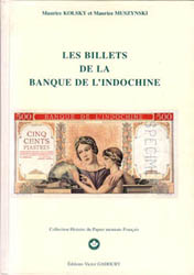 Kolsky Muszynski Billets Banque Indochine